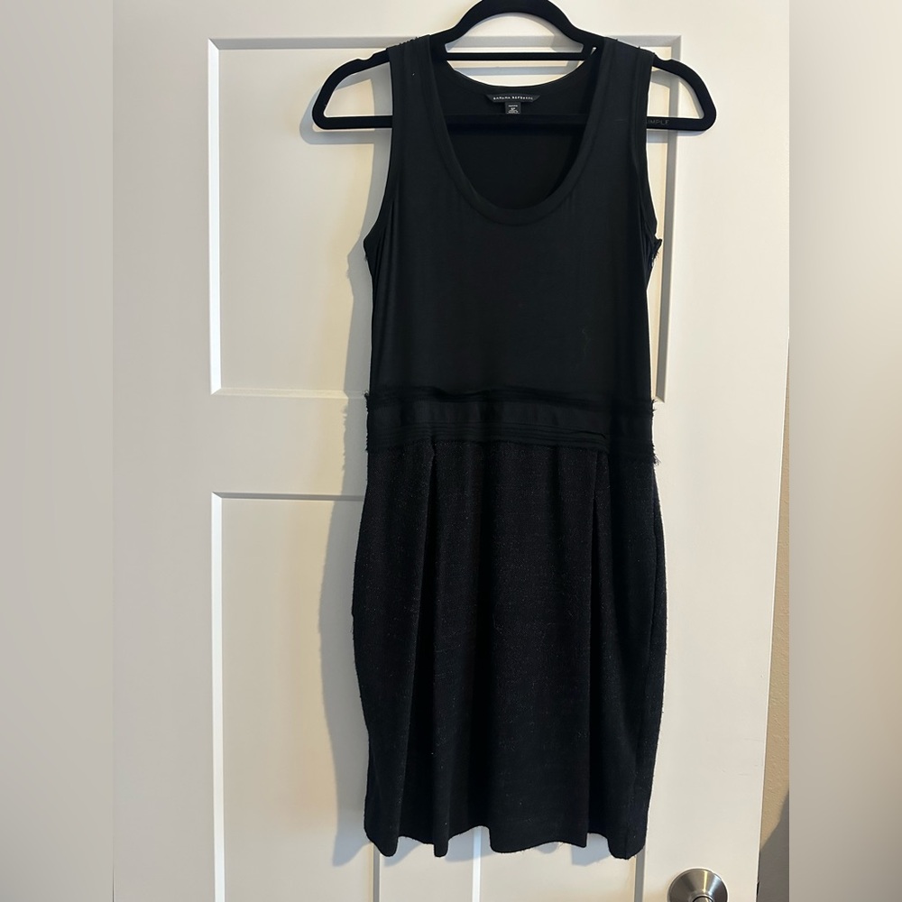 Banana Republic Black Midi Dress